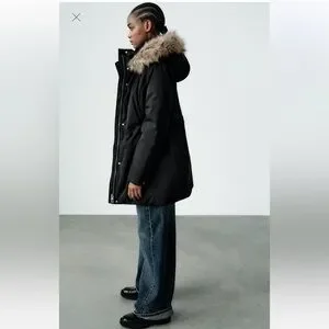 ZARA WATER AND WIND PROTECTION パーカ　XS ZARA WATER AND WIND PROTECTION LONGLINE HOODED ANORAK | eBay